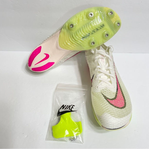 Nike Air Zoom Victory Track & Field Distance Spikes Size 7.5 CD4385-101 Sail - Picture 1 of 8